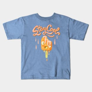 Stay Cool Creamsicle Kids T-Shirt